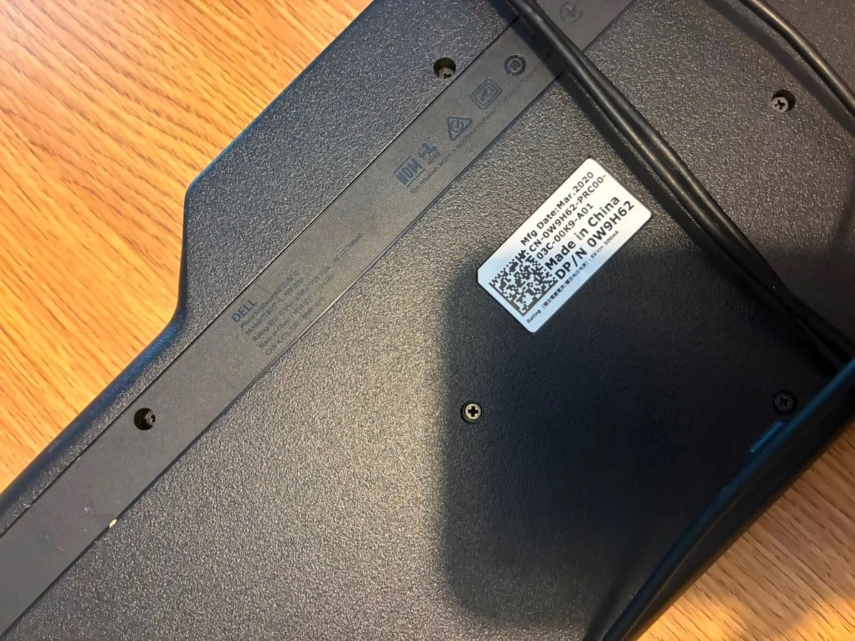 Black Dell Keyboard - Image 2