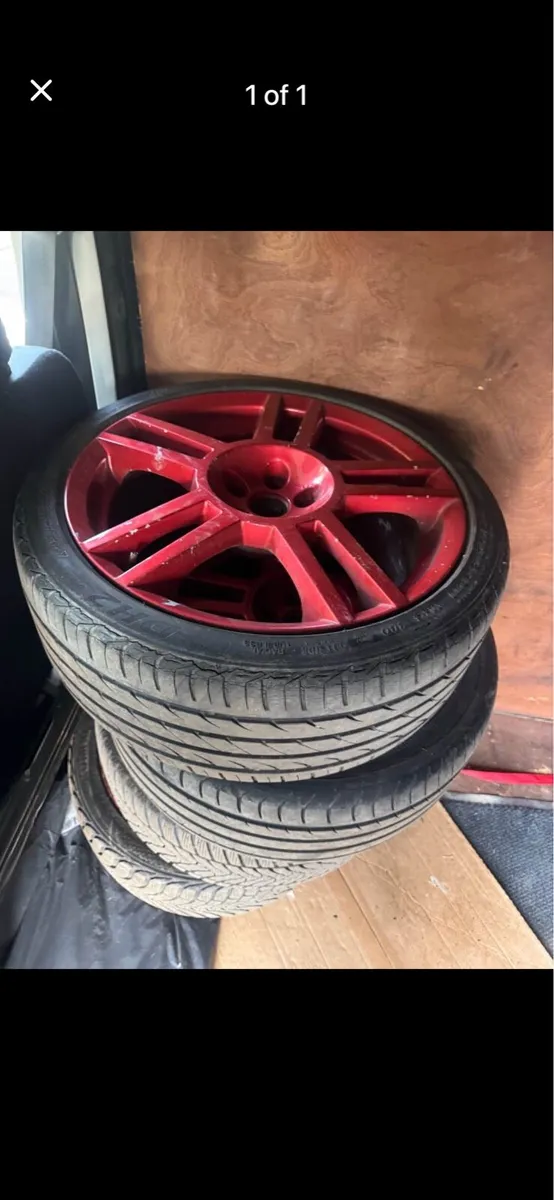 5x100 wheels Cupra R. Avus recaro mk4 leathers - Image 3