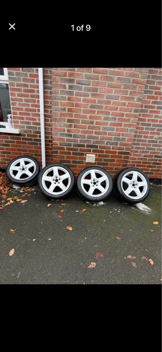 5x100 wheels Cupra R. Avus recaro mk4 leathers - Image 4