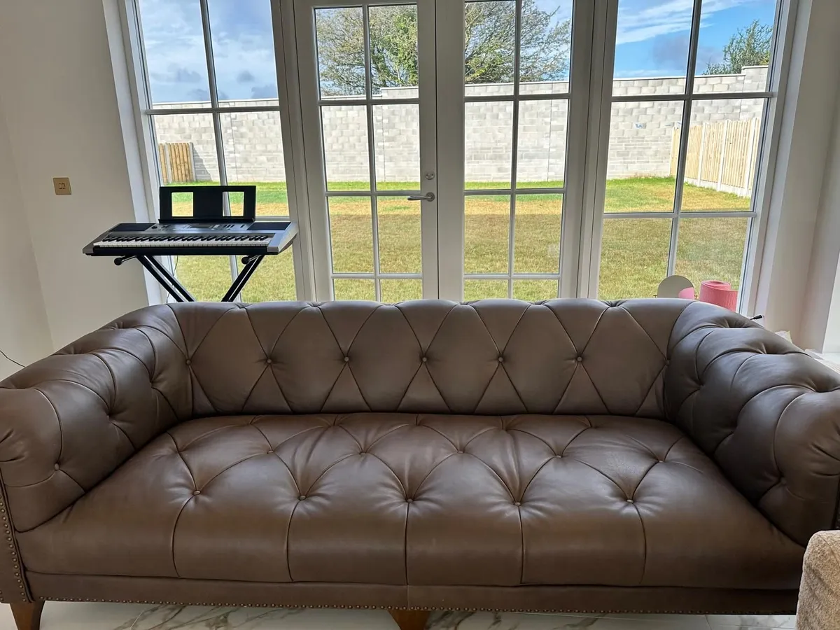 Leather sofa - Image 2
