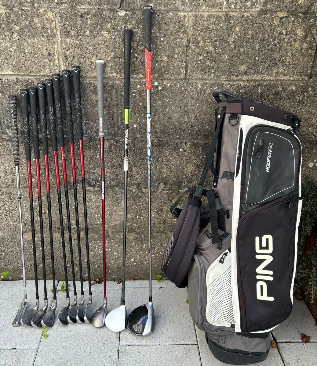 Full set of golf clubs - Image 1