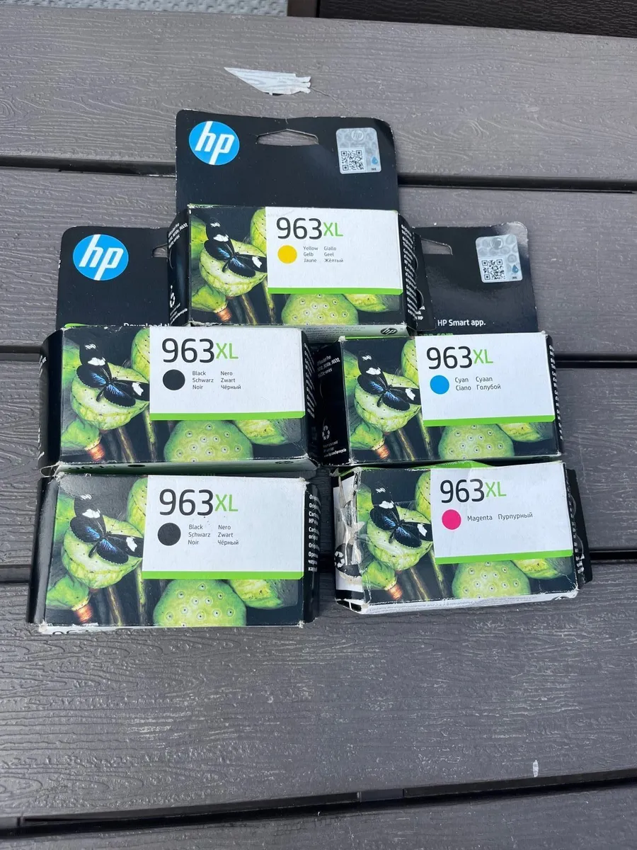 5 HP 963XL Colour Ink Cartridges - Image 1