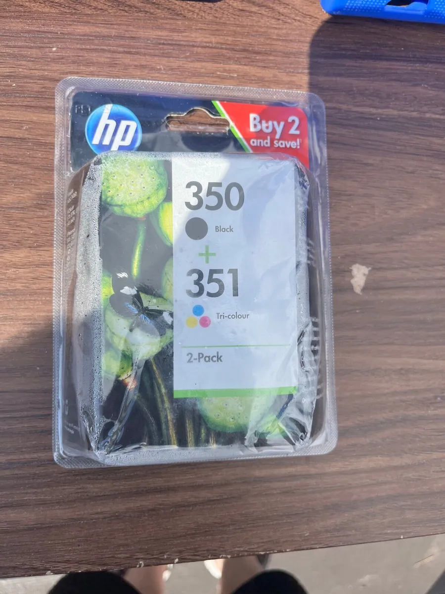 HP 350/351 Black/Colour Ink Cartridges - Image 1