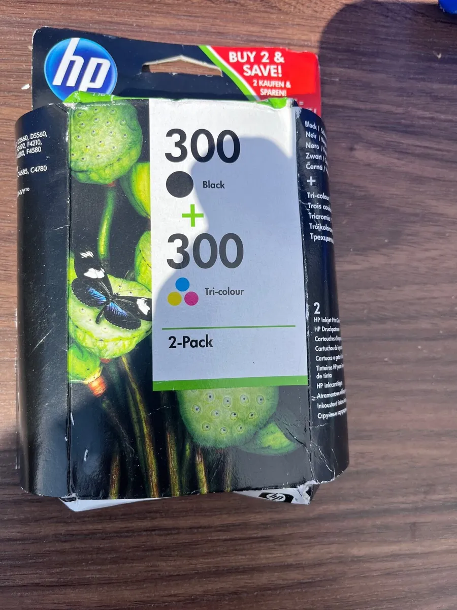 HP 300 Black/Tri colour 2 pack of Ink Cartridges