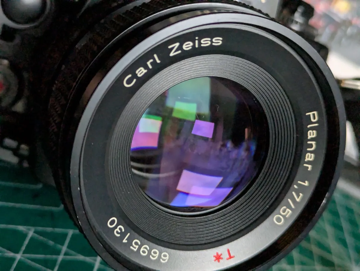 🎞️ Contax 139 Quartz Carl Zeiss Planar 50mm/1.7💥 - Image 4