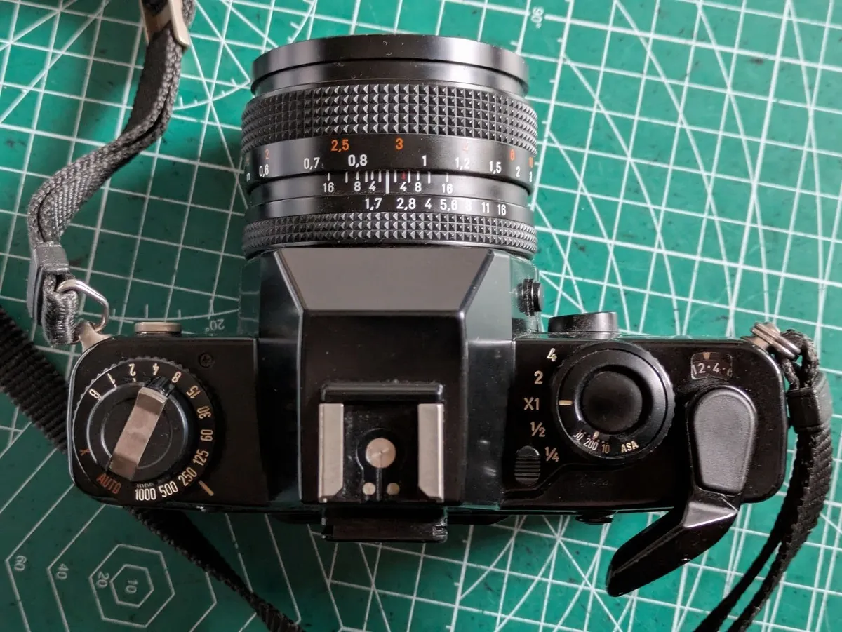 🎞️ Contax 139 Quartz Carl Zeiss Planar 50mm/1.7💥 - Image 2