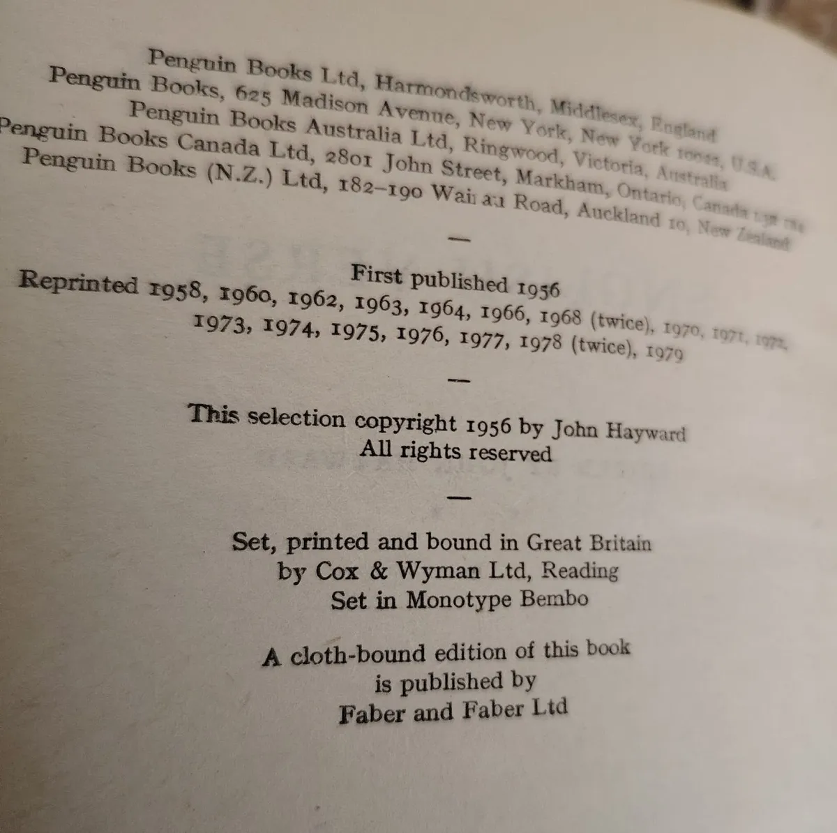 The Penguin Book of English Verse 1979 - Image 4
