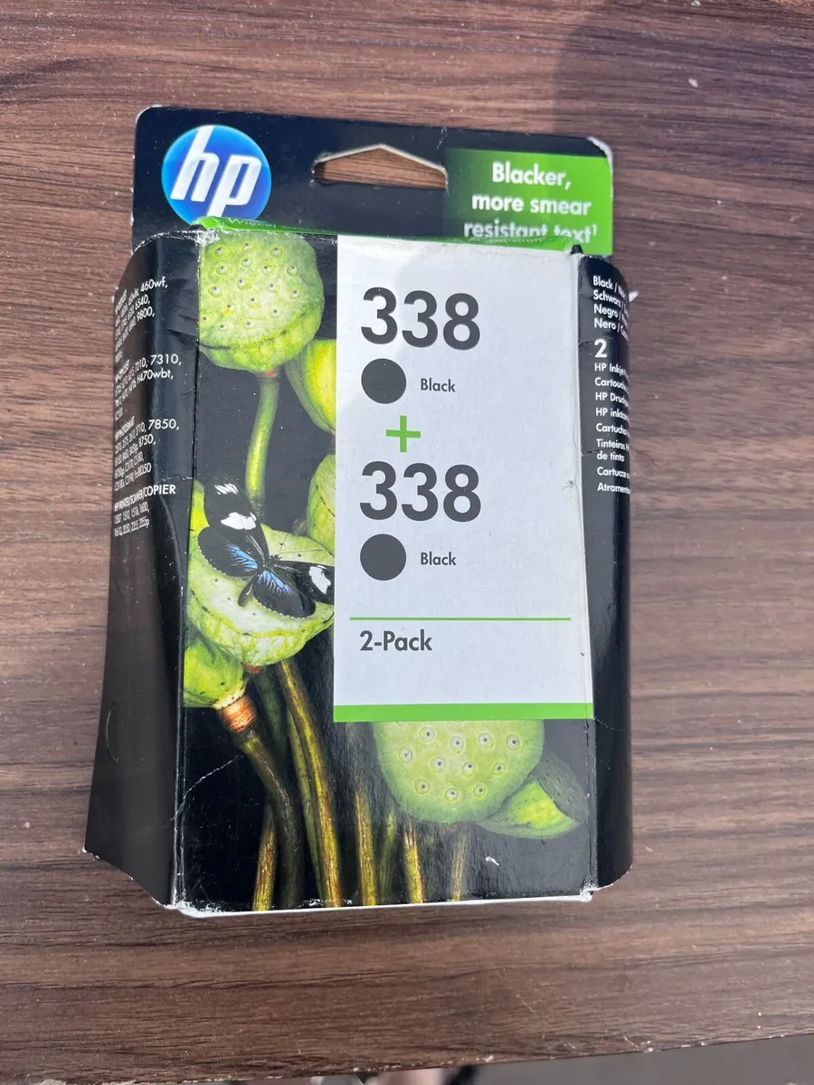 HP  338 Double Pack of two Black ink cartridges