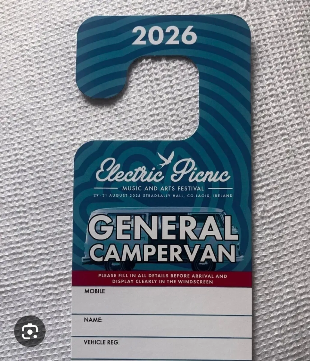 E.P camper pass,Stradbally , Picnic campervan pass