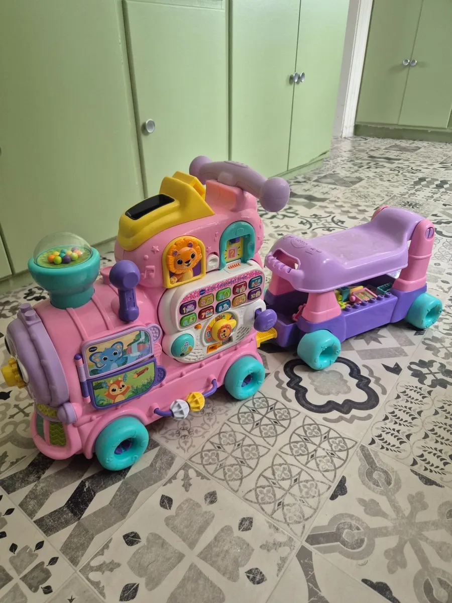 Vtech Baby Alphabet 4 in 1 Train - Image 1