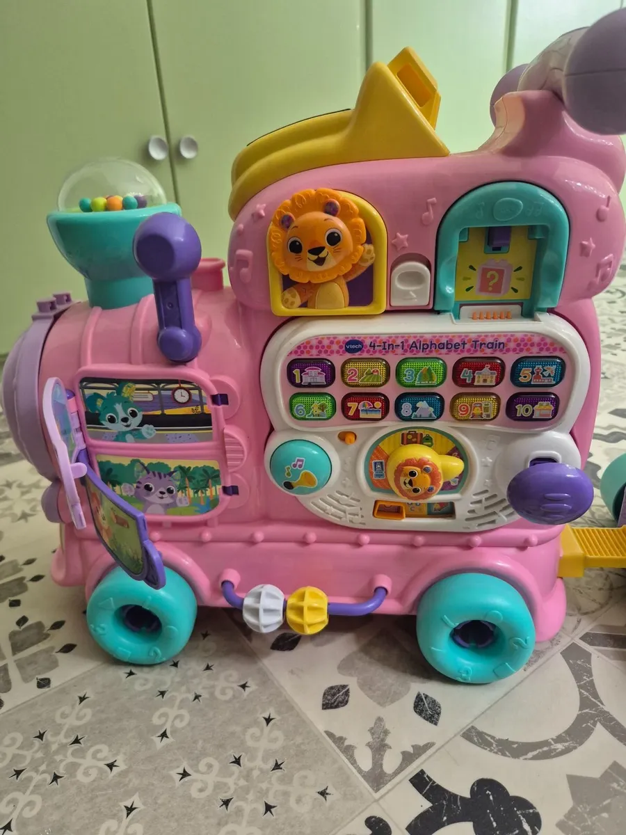 Vtech Baby Alphabet 4 in 1 Train - Image 3