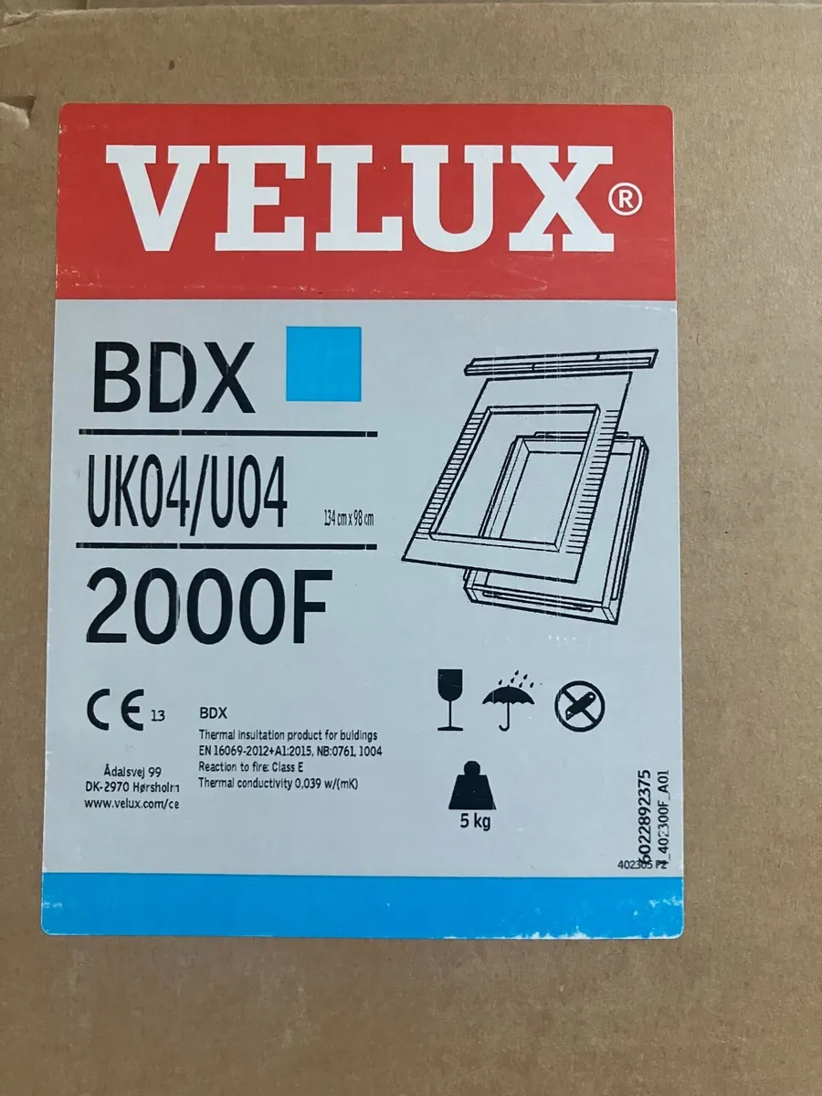 2 X VELUX Insulation and Underfelt Collars - Image 1