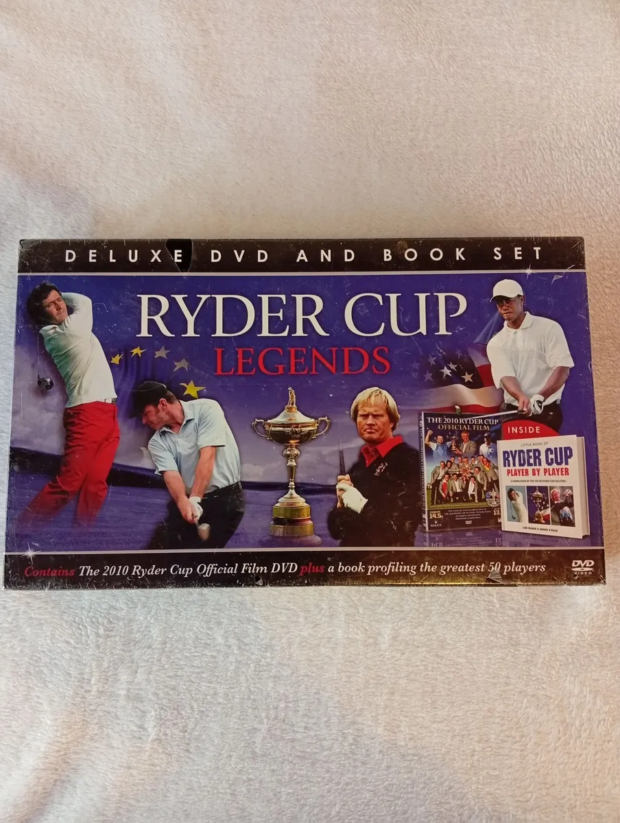 Ryder cup legends dvd&book set new and sealed - Image 1