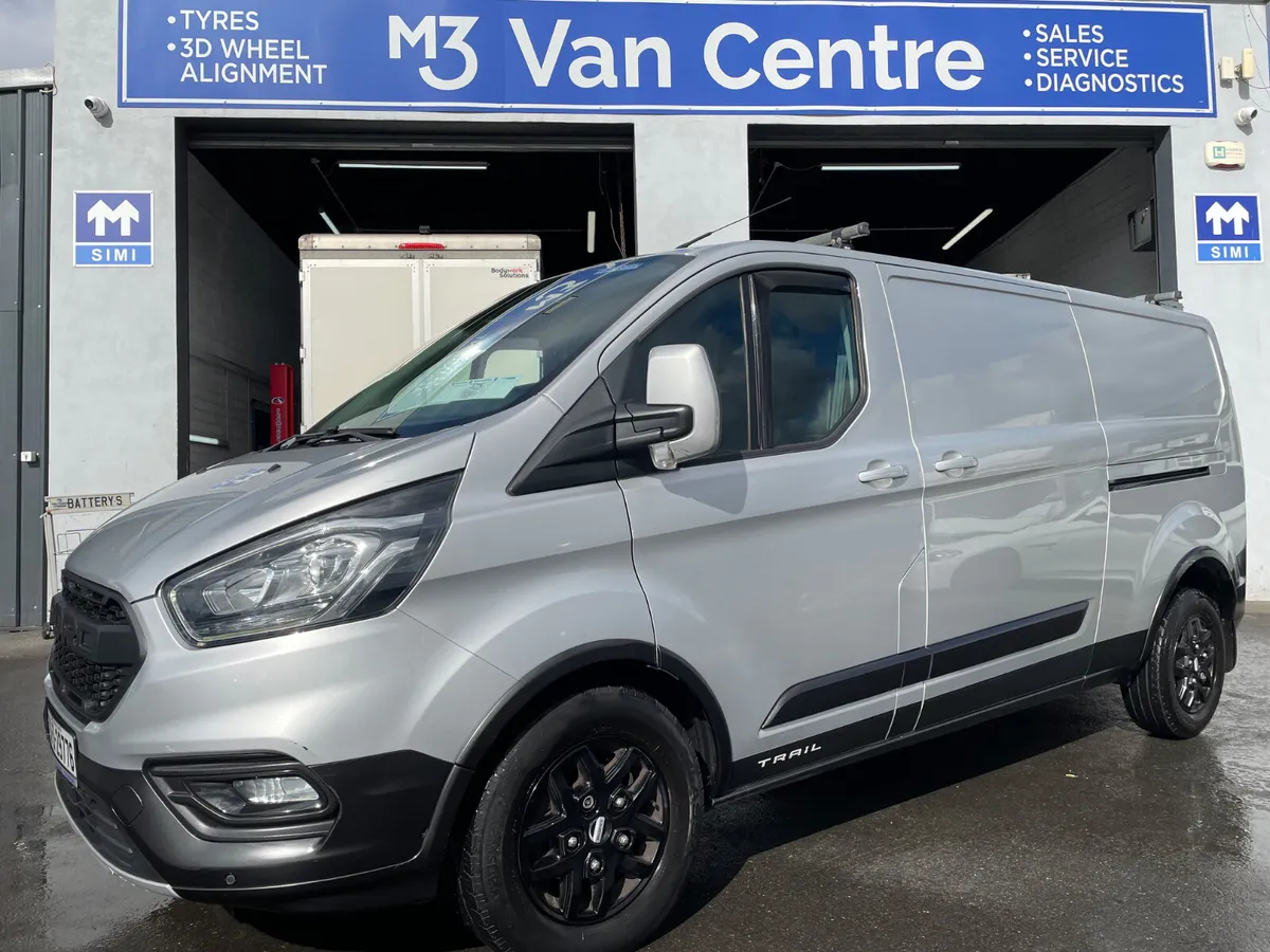 2021 FORD TRANSIT CUSTOM 300L TRAIL 130BHP - Image 1