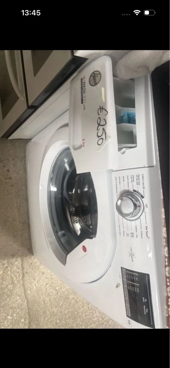 8kg Hoover washing machine - Image 2