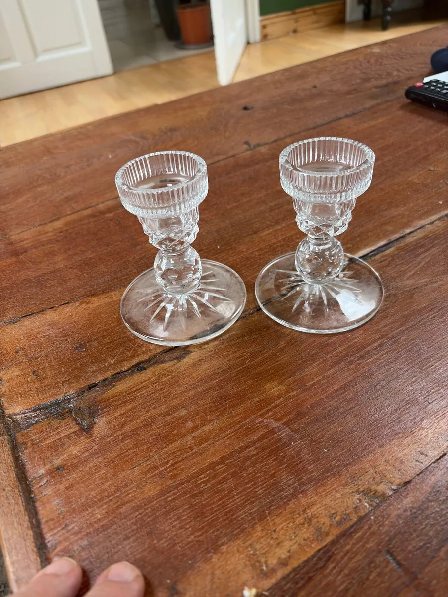 Waterford glass candles - Image 2