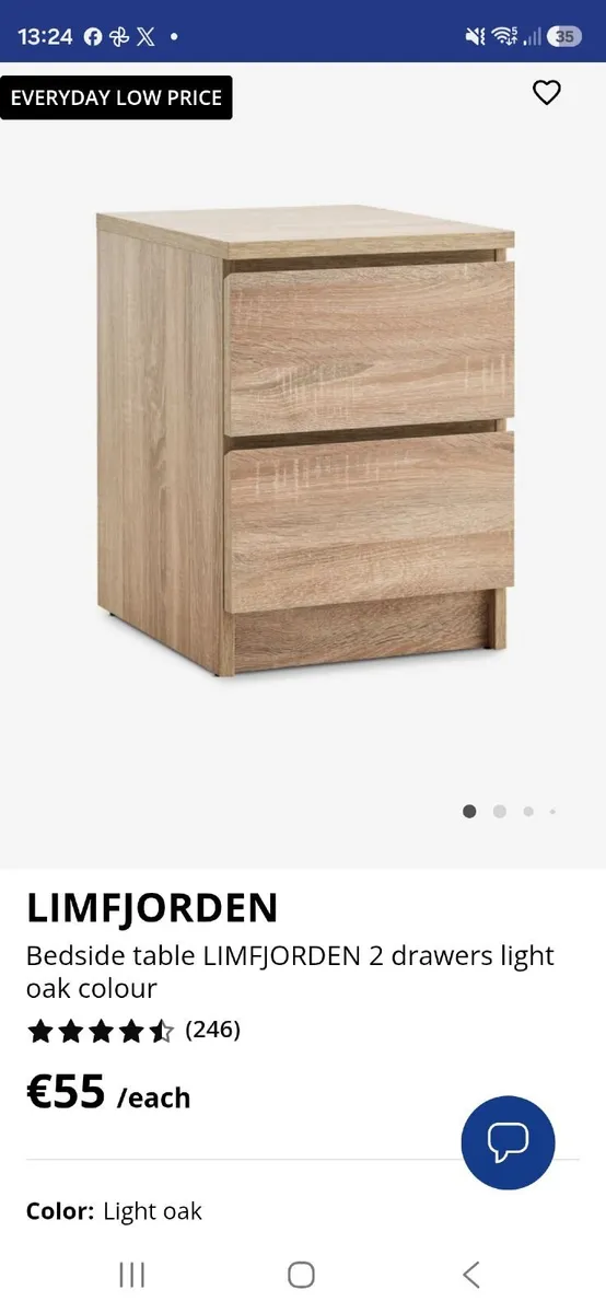 Three Chests of drawers - Image 1