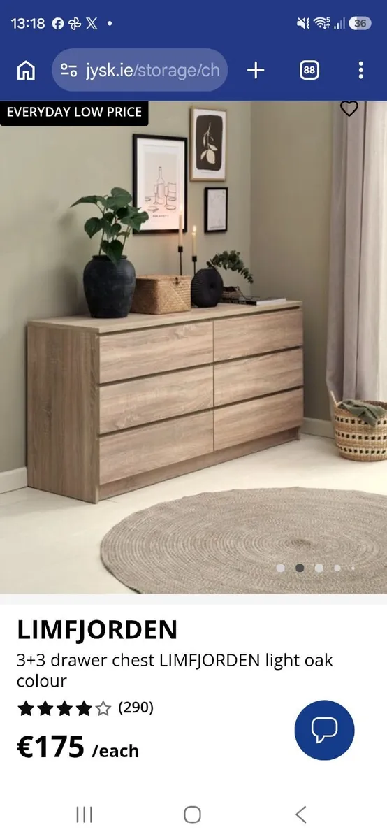 Three Chests of drawers - Image 3