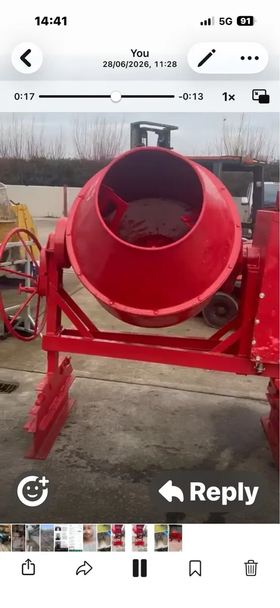 Diesel Cement Mixer - Image 1