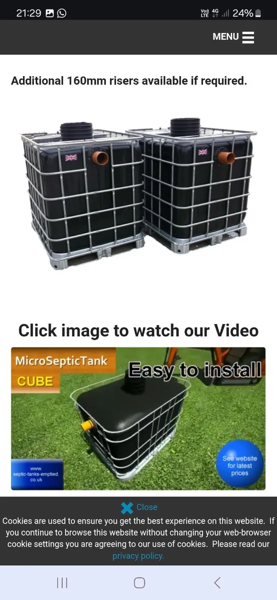 IBC septic tank - Image 2