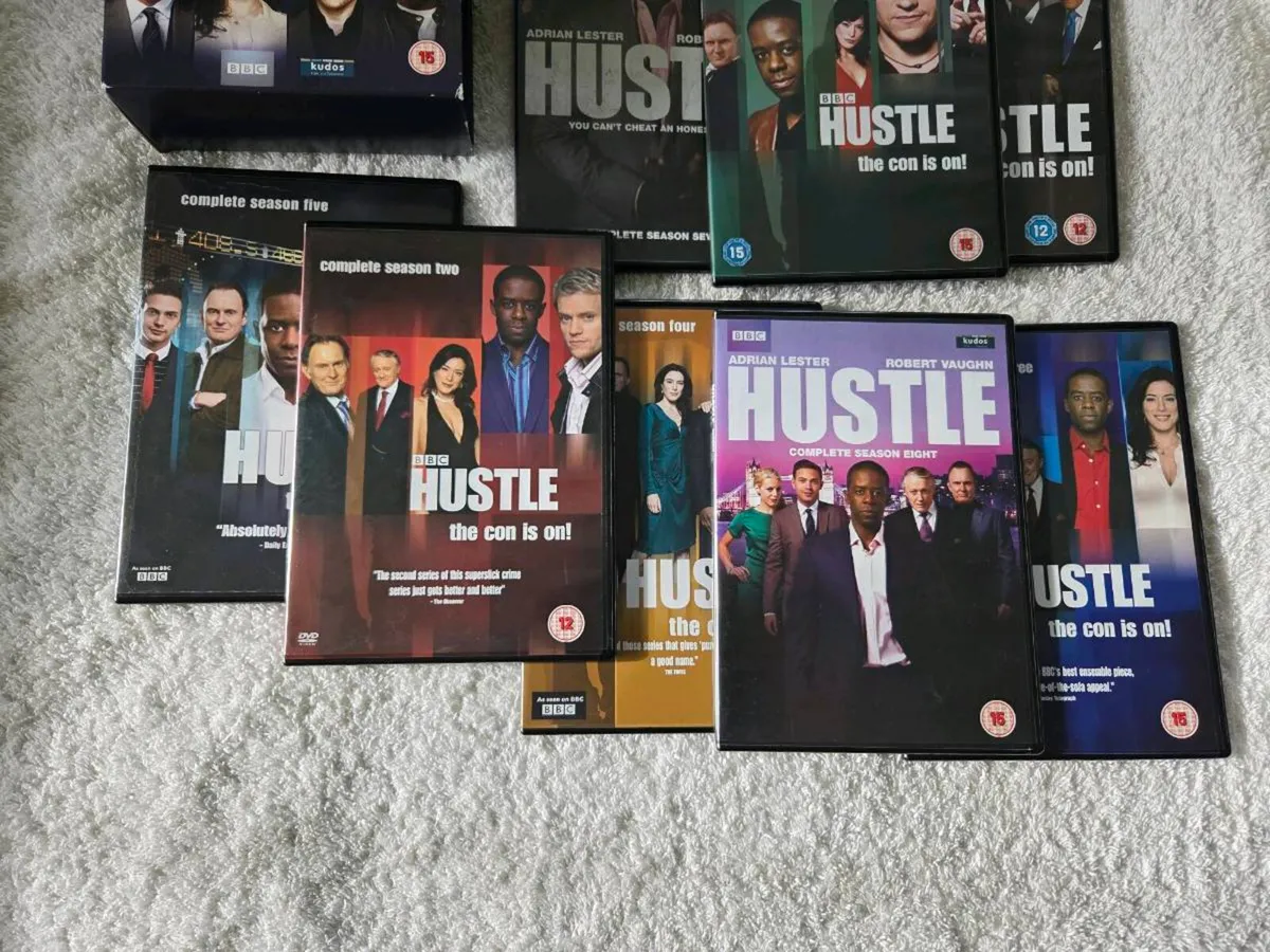 Hustle DVD The Complete Series 2012 Seasons 1 to 8 - Image 3
