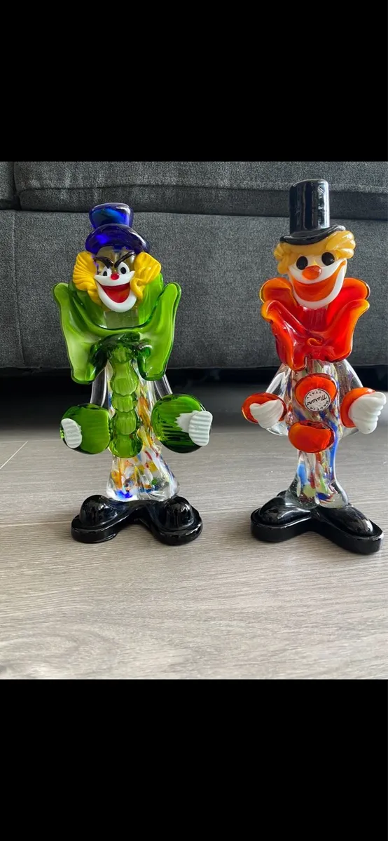 Murano Clowns original - Image 1