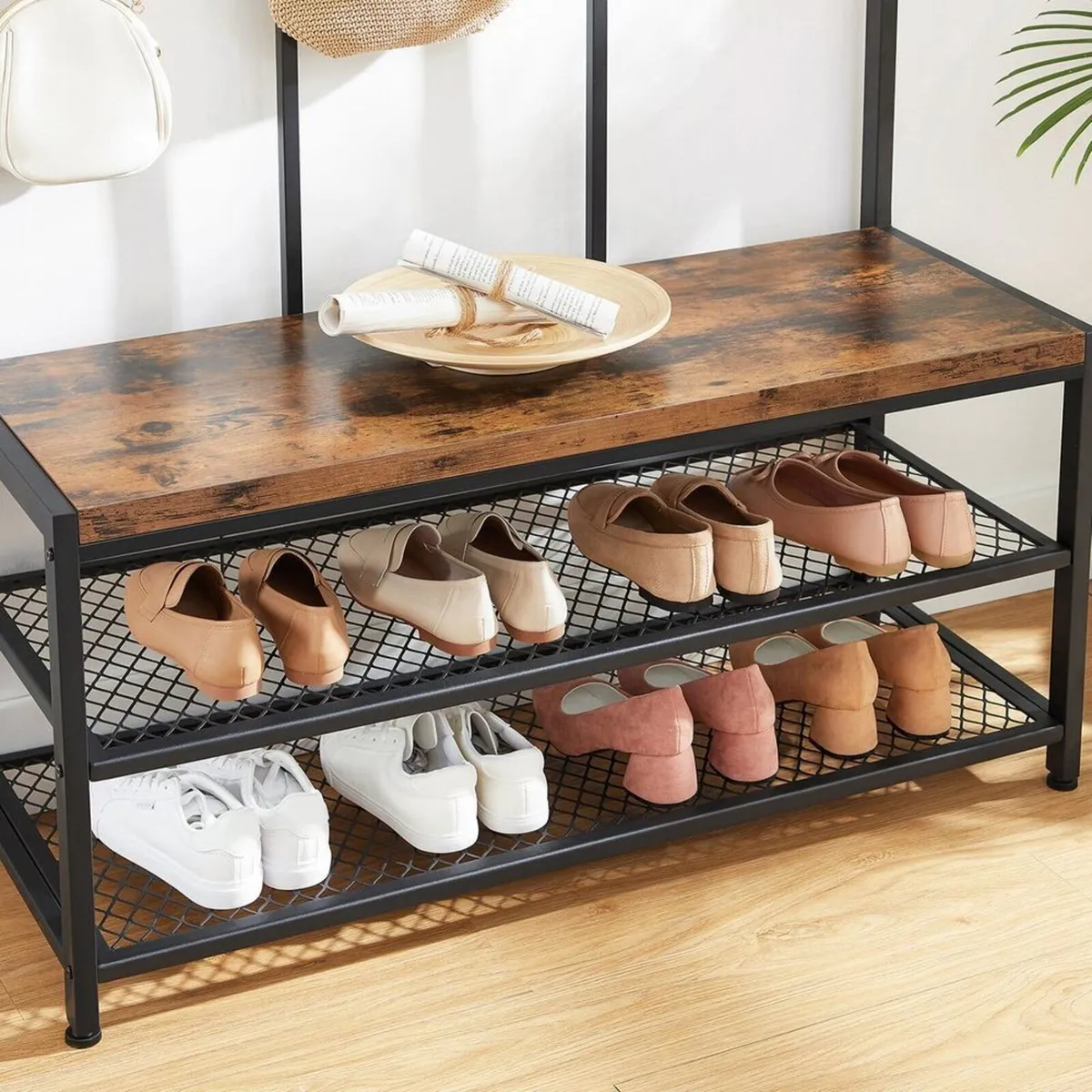 Tree Coat Rack with Shoe Bench - FREE P&P - Image 4