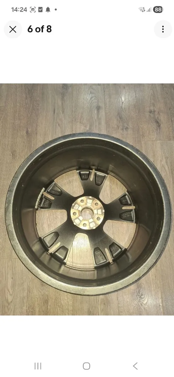 Audi Diamond Cut Q4 E Tron rear Wheel - Image 4
