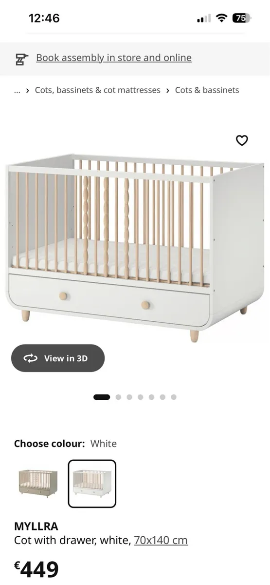 Cot/Cotbed - Image 4