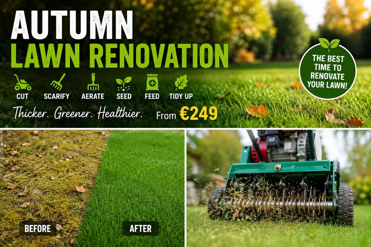Autumn lawn care