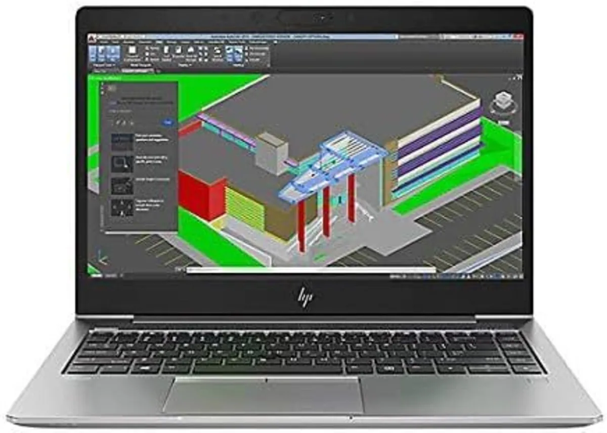 HP Zbook 14u G5 Laptop intel i5 16GB RAM 256GB SSD - Image 1