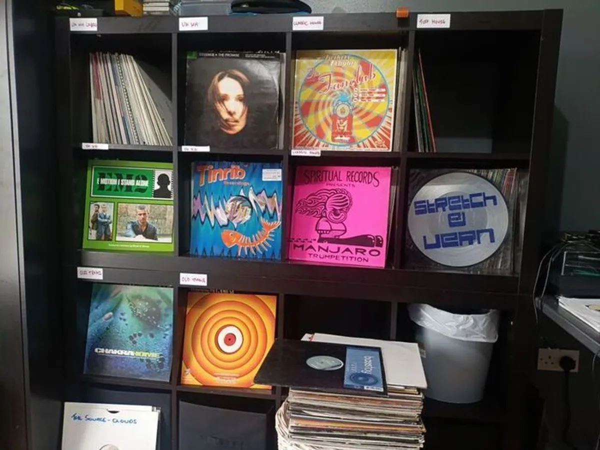 record collection -good mix of house,trance,hard house from 1995-2000 - Image 1