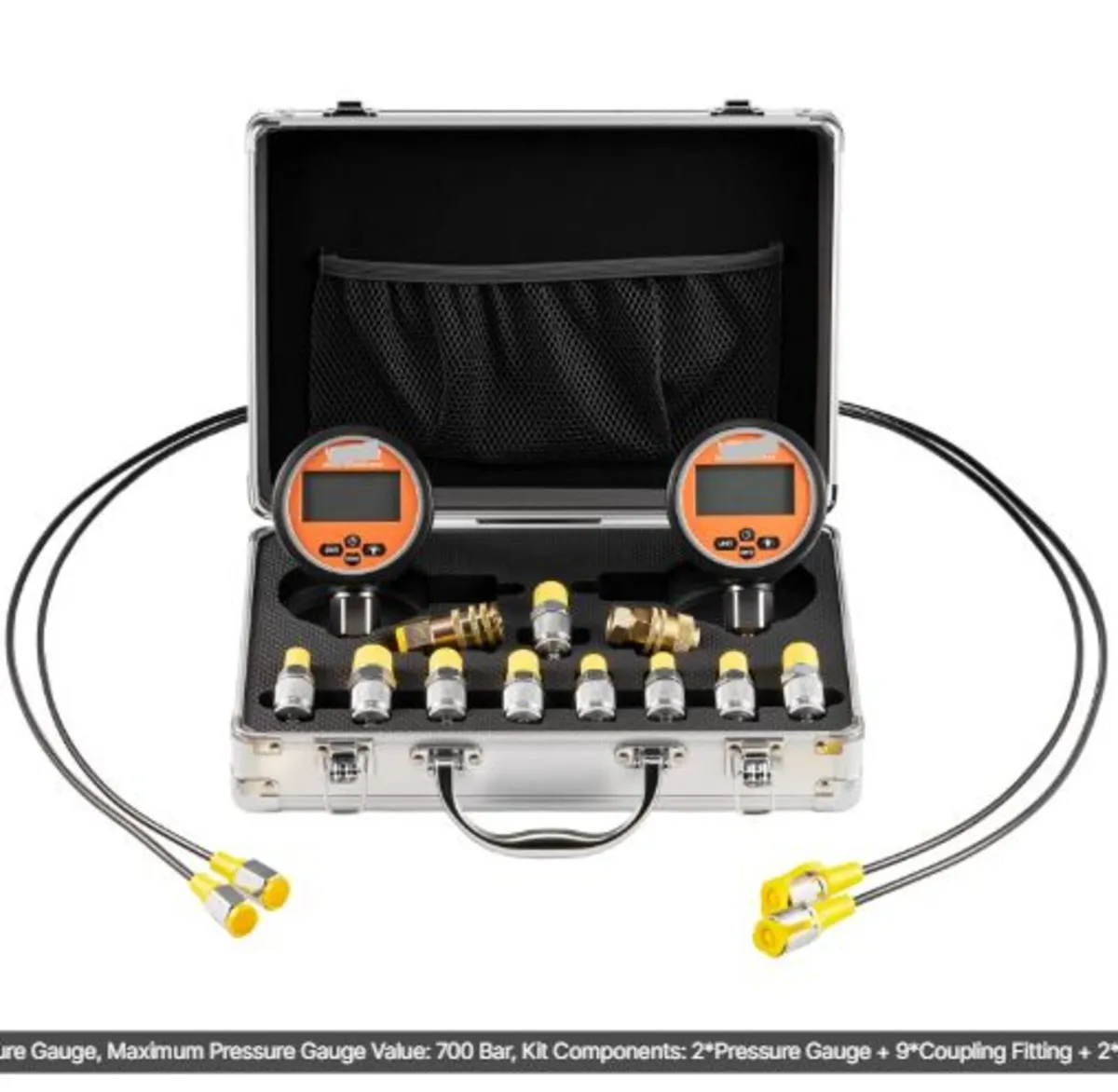Digital Hydraulic Pressure Test Coupling Kit, 700 - Image 1