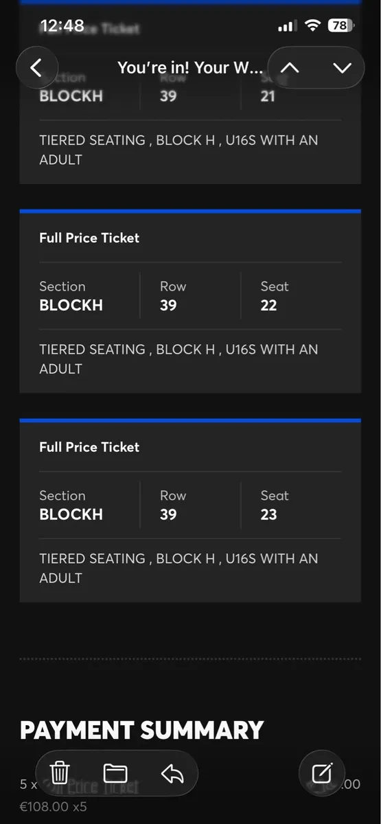 Westlife tickets - Image 2