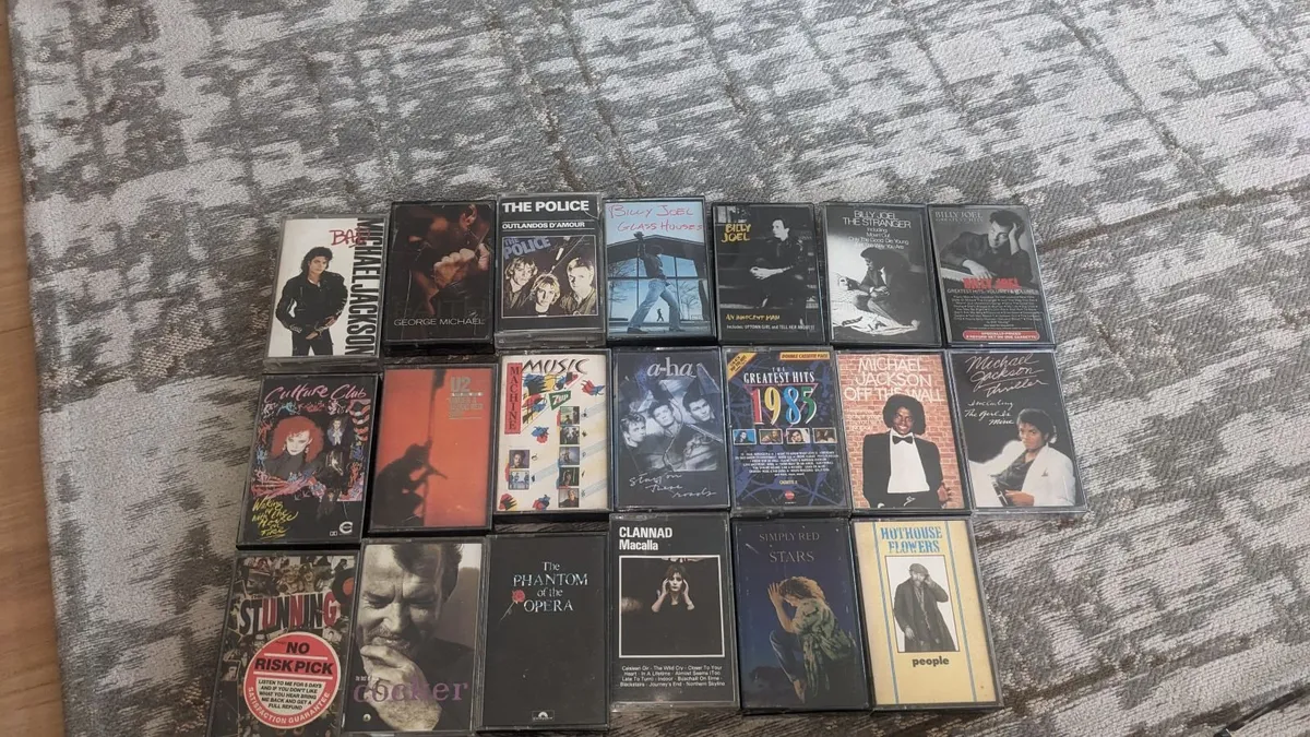 music cassette tapes