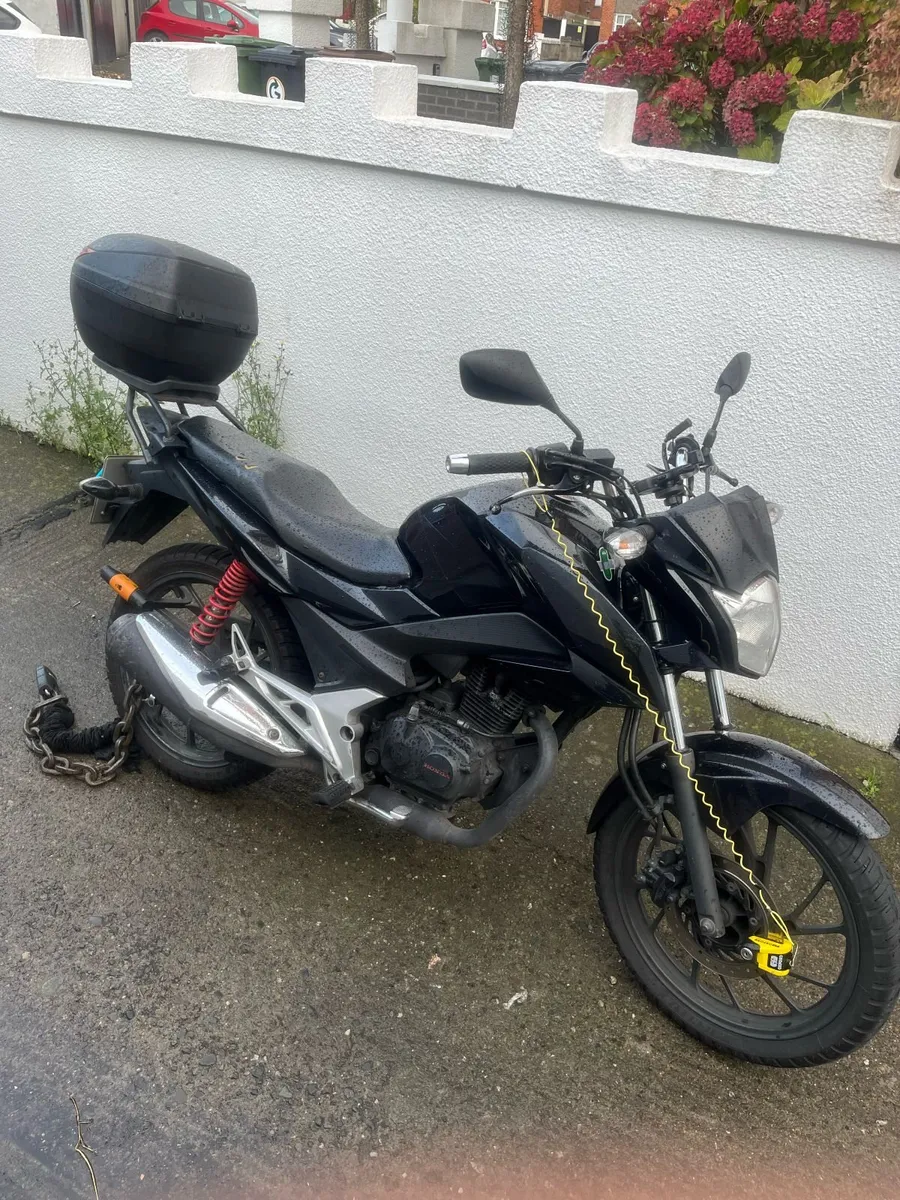 2020 Honda CBF125 – Black – Excellent Condition - Image 4