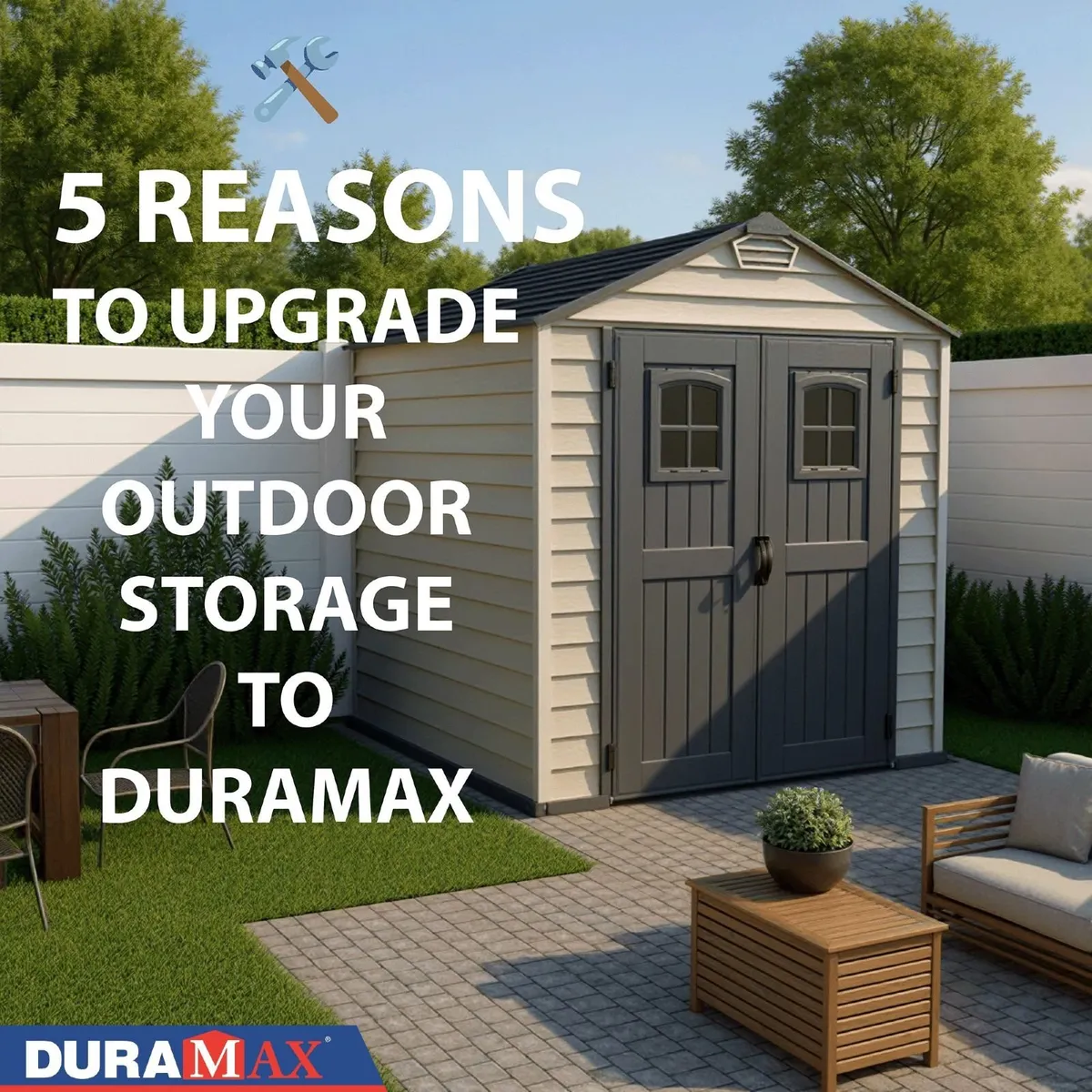 5 Reasons to Upgrade to a Maintenance Free Shed - Image 1