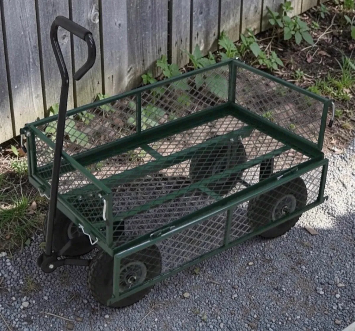 Heavy Duty Garden Cart Trolley NEW - Image 2