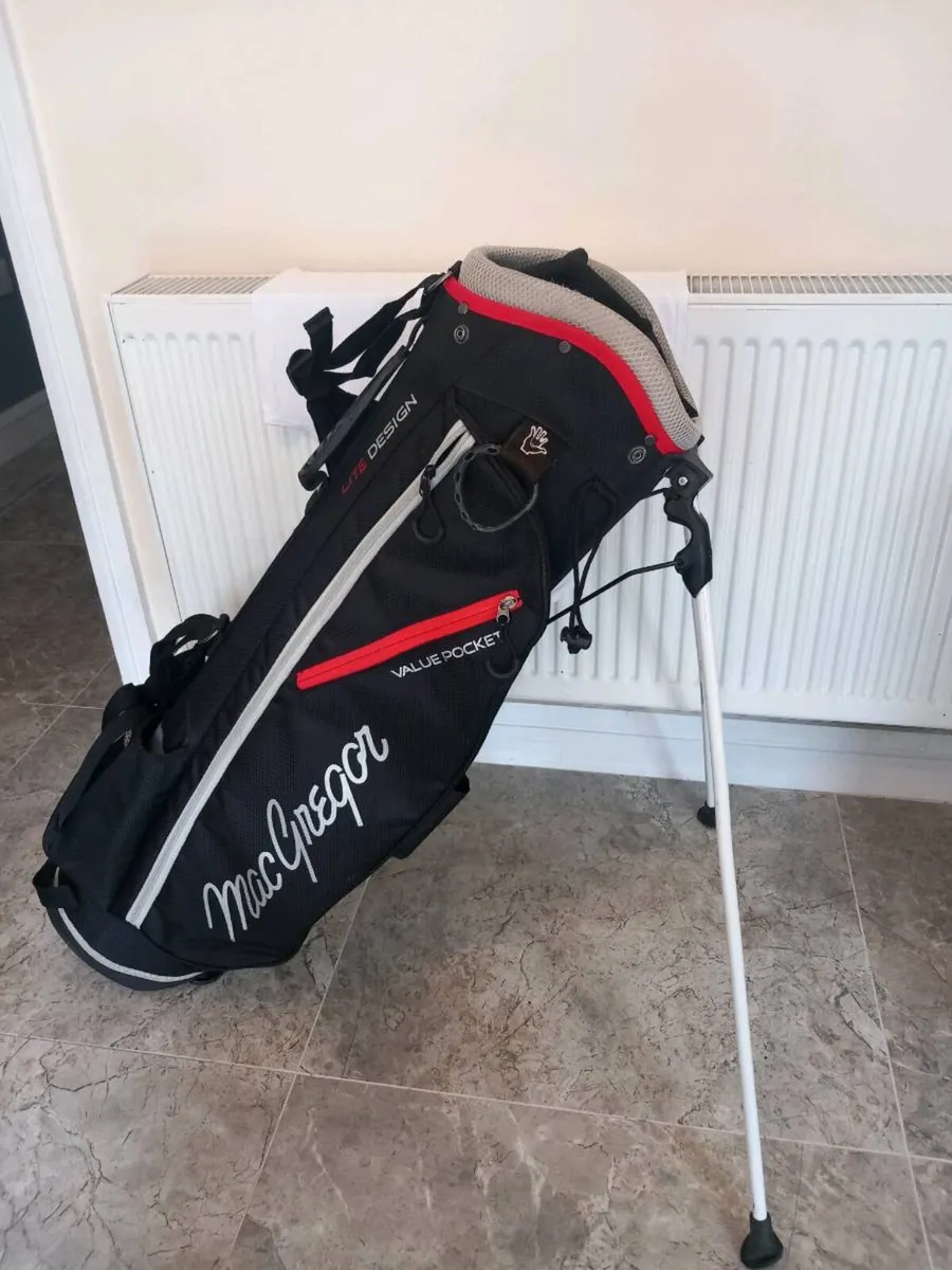 McGregor golf bag with stand - Image 3