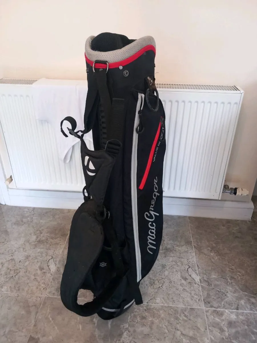 McGregor golf bag with stand - Image 4