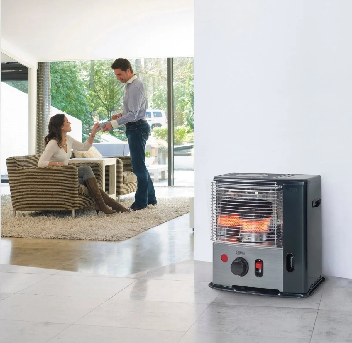 🔥 QLIMA 2.8kW RADIANT PARAFFIN HEATER 🔥 - Image 2