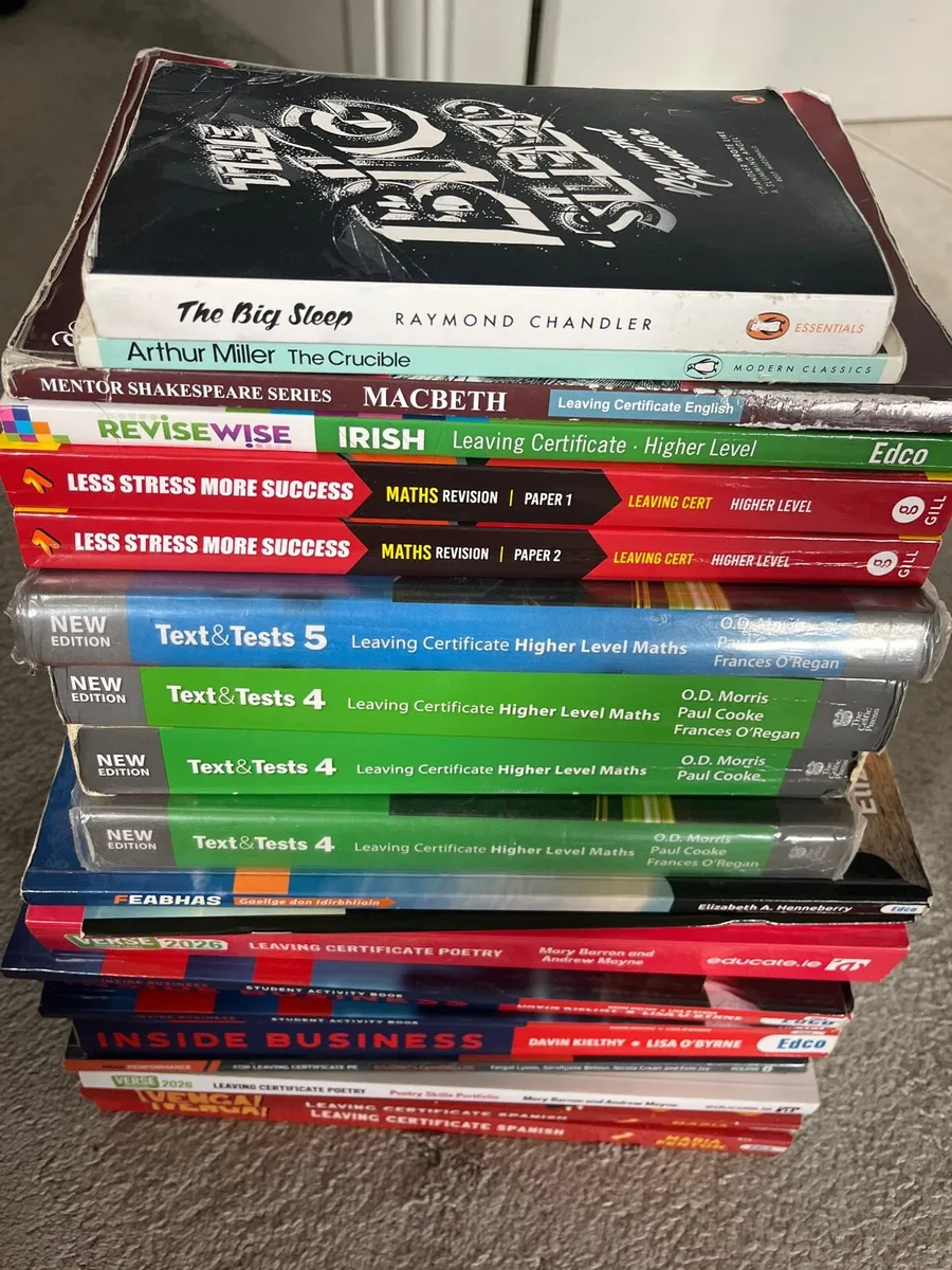 Leaving Cert school books - Image 2