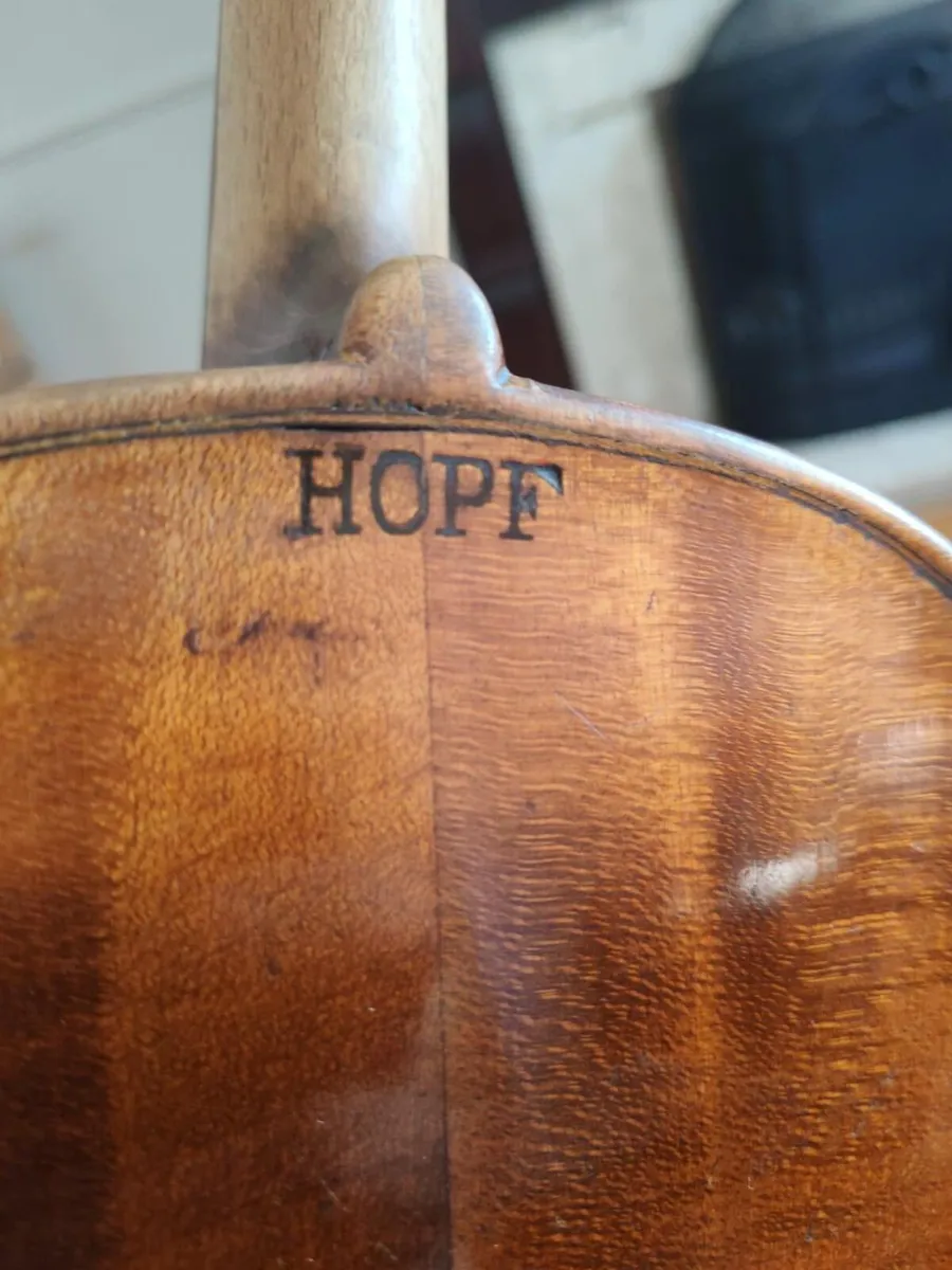 Antique HOPF Violin – Professionally Restored - Image 2