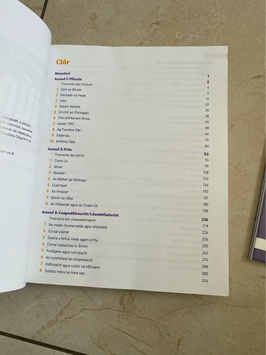 Leaving Cert Irish Fiuntas Nua Higher Level Pack - Image 4
