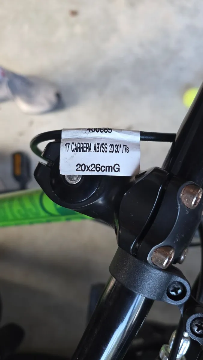 Carrera Abyss Junior Bike - 20" Wheel - Image 4