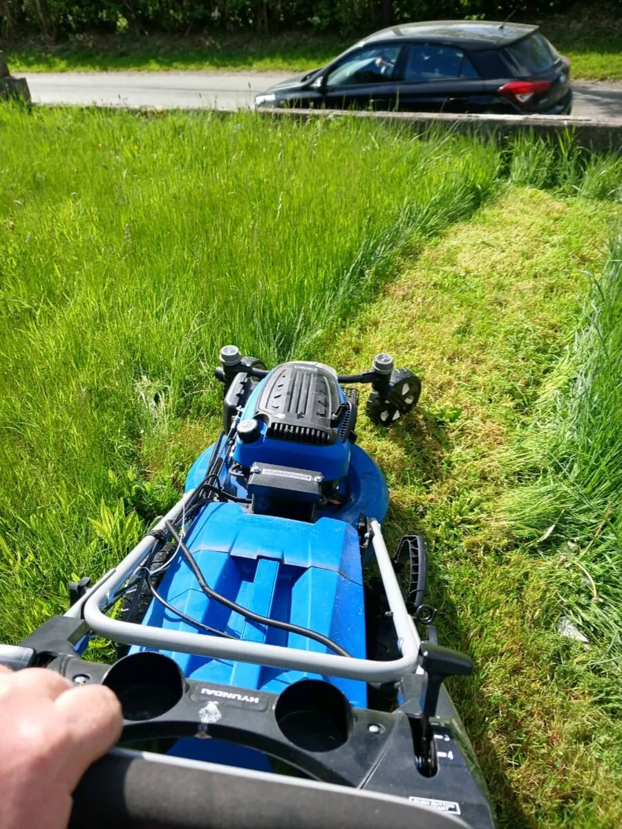 200cc Hyundai swivel mower - Image 2