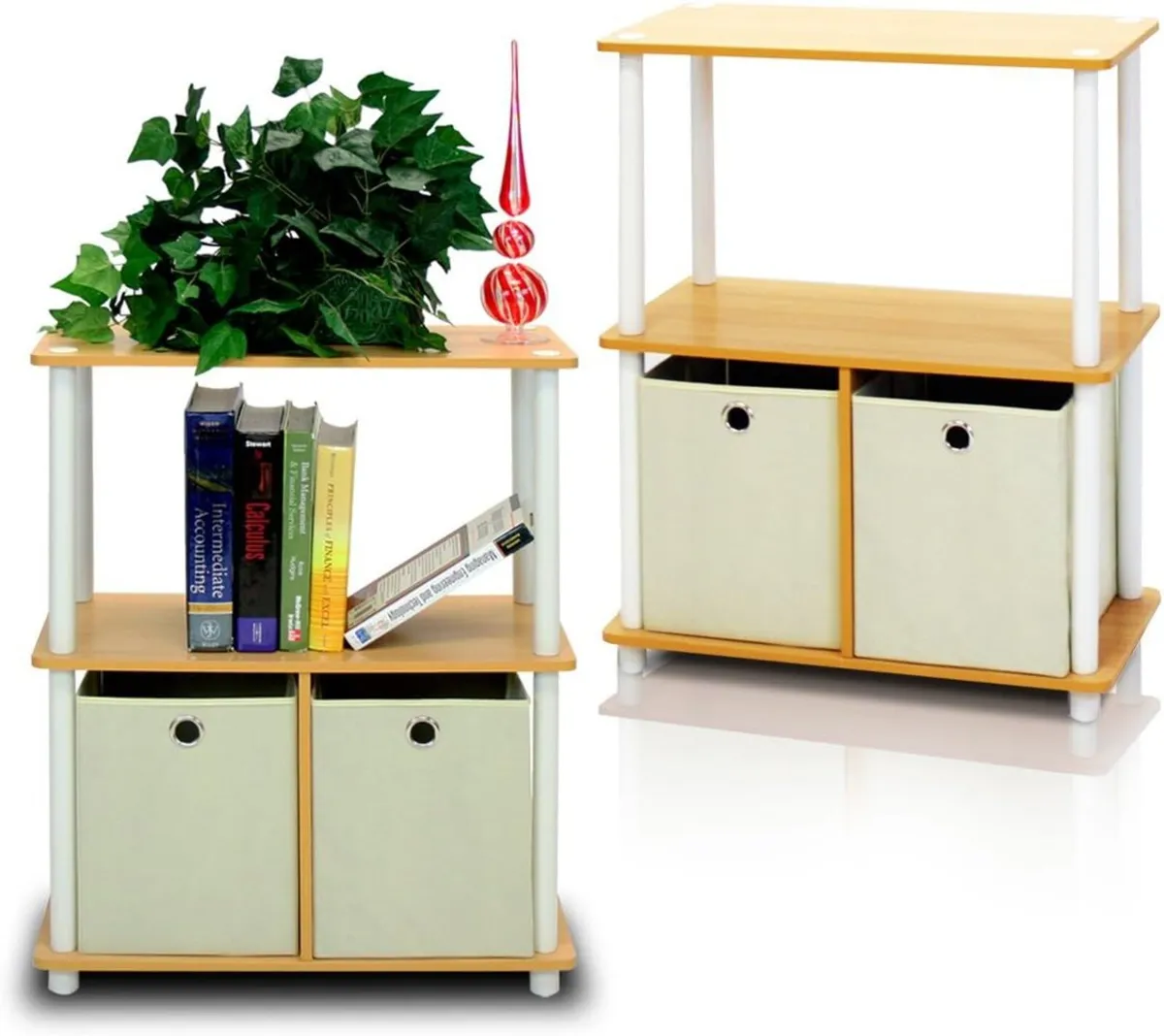 Storage Shelves 3-Tier Toolless Book Shelf - Image 1
