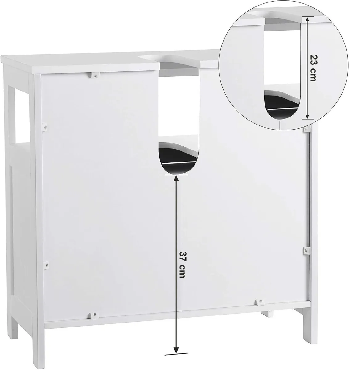 Under-Sink Cabinet Without Sink Storage Lots - Image 4