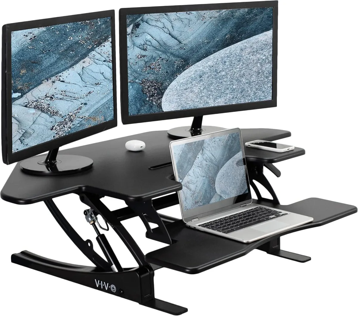 109CM Corner Height Adjustable Cubicle Stand Up - Image 1