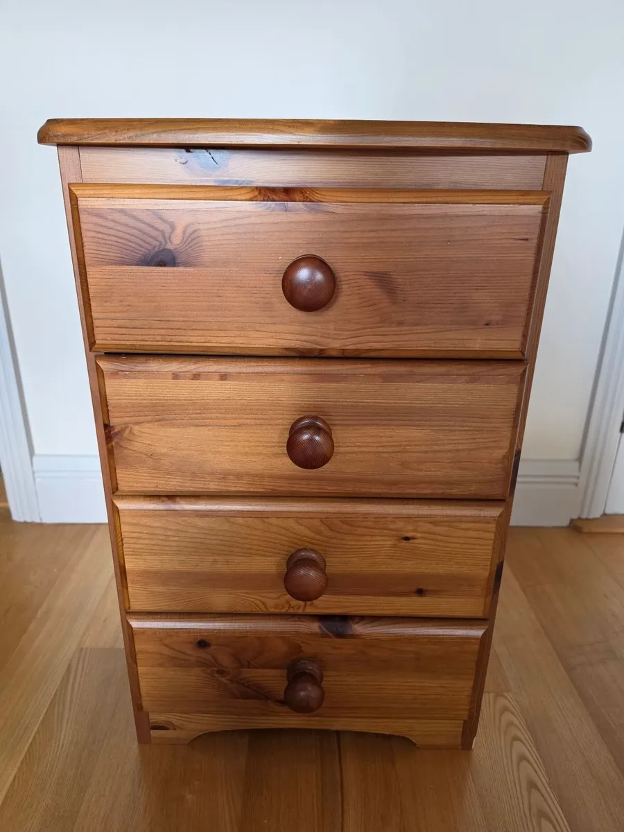 Bedside Locker - solid pine - Image 2